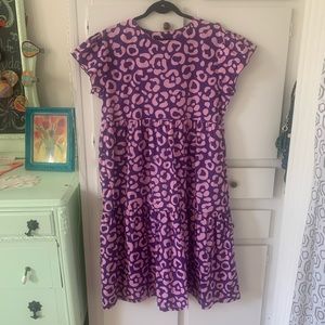 NWT Nooworks Frida Dress - Cheetah Spot - Size L